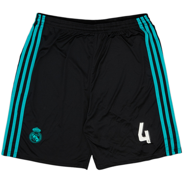 2017-18 Real Madrid Short Extérieur #4 - 5/10 - (XL)