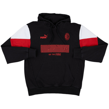 2021-22 AC Milan Puma Sweat-shirt à capuche - 8/10 - (M)