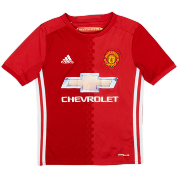 2016-17 Manchester United Maillot Domicile - 4/10 - (S.Boys)