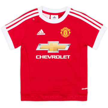 2015-16 Manchester United Maillot Domicile - 8/10 - (12-18 Mois)