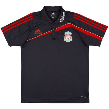 2009-10 Liverpool adidas Polo 8/10 (M)
