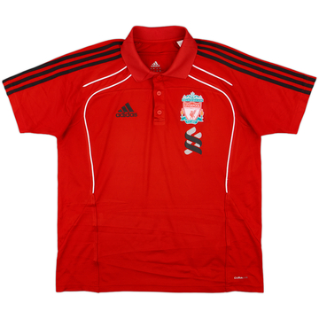 2010-11 Liverpool adidas Polo - 8/10 - (L)