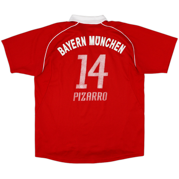 2005-06 Bayern Munich Maillot Domicile Pizarro #14 - 5/10 - (XL.Boys)