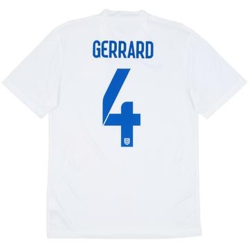 2014-15 England Maillot domicile Gerrard #4 - 7/10 - (S)