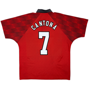 1996-98 Manchester United Maillot Domicile Cantona #7 - 8/10 - (L)
