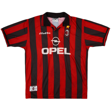 1997-98 AC Milan Maillot Domicile - 5/10 - (XL)