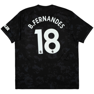 2019-20 Manchester United Maillot third B.Fernandes #18 - 6/10 - (XL)