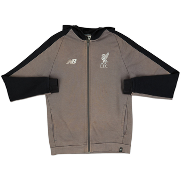 2018-19 Liverpool New Balance Veste de survêtement à capuche - 5/10 - (S)