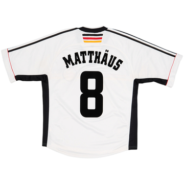 1998-00 Germany Maillot Domicile/Entraînement Matthaus #8 - 6/10 - (M)
