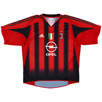 2004-05 AC Milan Maillot Domicile - 8/10 - (XL)