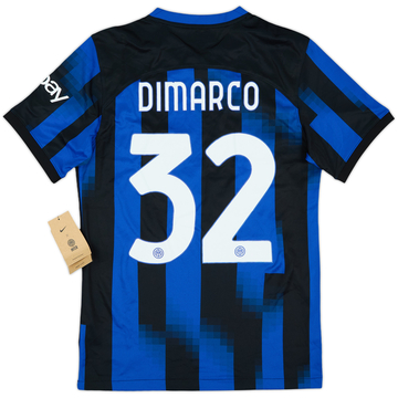 2023-24 Inter Milan Maillot Domicile Dimarco #32 (S)