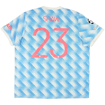 2021-22 Manchester United Maillot extérieur Shaw #23 - 7/10 - (XXL)