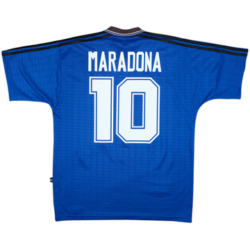 1994-97 Argentina Maillot extérieur Maradona #10 - 6/10 - (L)