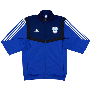 2019-20 Cardiff City adidas Veste de survêtement - 10/10 - (S)
