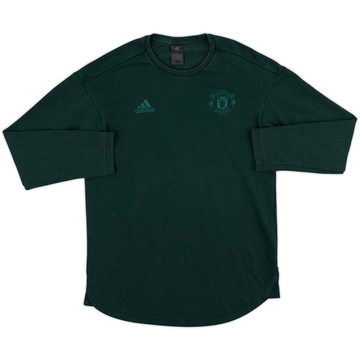 2017-18 Manchester United adidas Sweat - 8/10 - (M)