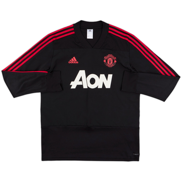 2018-19 Manchester United adidas Haut d'entraînement - 10/10 - (L)
