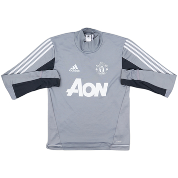 2017-18 Manchester United adidas Sweat-shirt - 6/10 - (S)