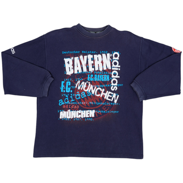 1998-00 Bayern Munich adidas Sweat-shirt - 7/10 - (S)