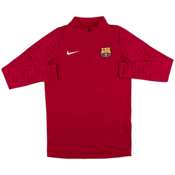 2021-22 Barcelona Nike Sweat 1/4 Zip - 10/10 - (S)