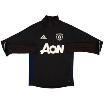 2016-17 Manchester United adidas Haut d'entraînement - 9/10 - (XS)