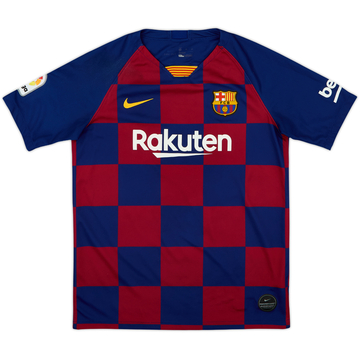 2019-20 Barcelona Maillot Domicile - 9/10 - (XL.Boys)