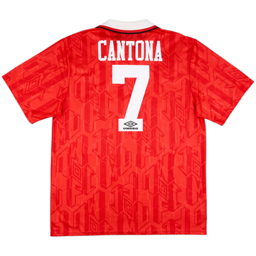 1992-94 Manchester United Maillot domicile Cantona #7 - 8/10 - (XL)