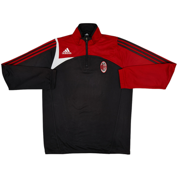 2007-08 AC Milan adidas Haut d'entraînement 1/4 zip - 6/10 - (L/XL)