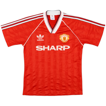 1988-90 Manchester United Maillot domicile - 8/10 - (S)