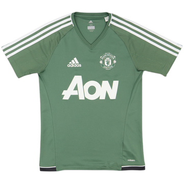 2017-18 Manchester United adizero Maillot d'entraînement - 9/10 - (XS)