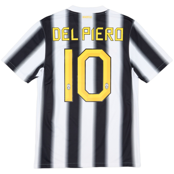 2011-12 Juventus Maillot Domicile Del Piero #10 - 8/10 - (S)