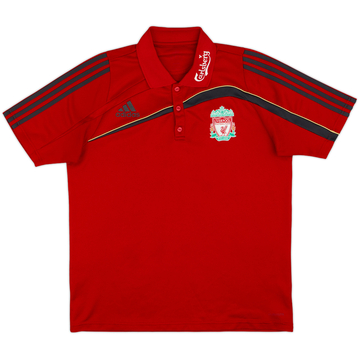 2009-10 Liverpool adidas Polo - 8/10 - (L)