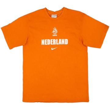 2004-05 Netherlands Nike T-shirt Coton v.Nistelrooy #10 - 9/10 - (L)
