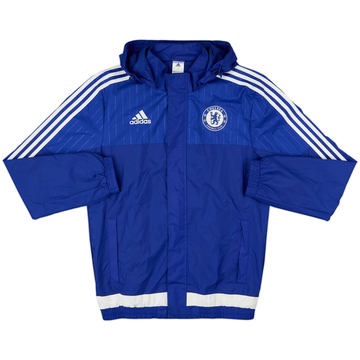 2015-16 Chelsea adidas Veste de pluie à capuche - 8/10 - (S)