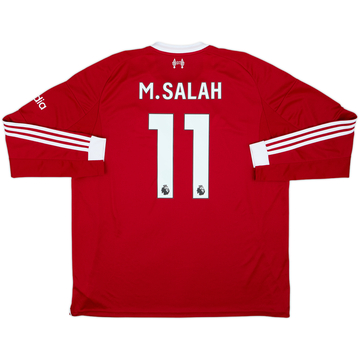 2025-26 Liverpool Maillot Domicile ML M.Salah #11 - 8/10 - (XXL)