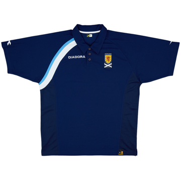 2003-04 Scotland Diadora Polo - 10/10 - (L)