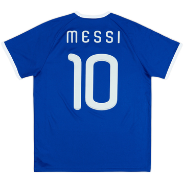 2010-11 Argentine Maillot extérieur basique Messi #10 - 9/10 - (M)