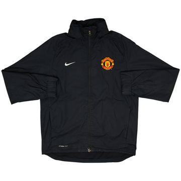 2011-12 Manchester United Nike Veste de pluie à capuche - 8/10 - (L)