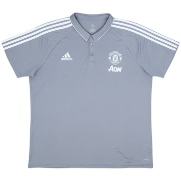 2017-18 Manchester United adidas Polo - 8/10 - (XXL)