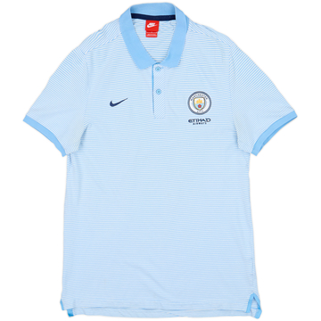 2016-17 Manchester City Nike Polo - 9/10 - (L)