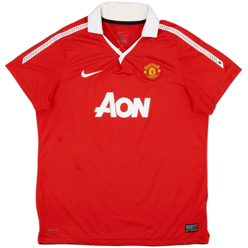 2010-11 Manchester United Maillot Domicile - 5/10 - (Femme L)