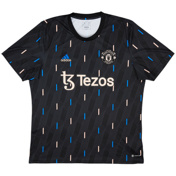 2022-23 Manchester United adidas Maillot d'entraînement - 9/10 - (XL)