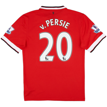 2014-15 Manchester United Maillot Domicile v.Persie #20 - 6/10 - (S)