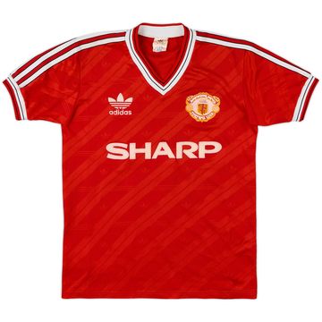 Maillot domicile Manchester United 1986-88 - 6/10 - (S)