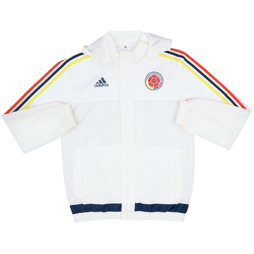 2015-16 Colombia adidas Veste de pluie à capuche - 7/10 - (M)