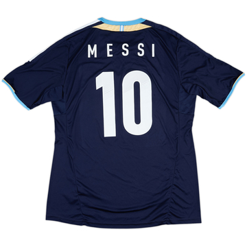 2011-13 Argentina Maillot Extérieur Messi #10 - 6/10 - (XL)