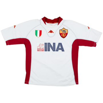2001-02 Roma Maillot Extérieur - 5/10 - (L)
