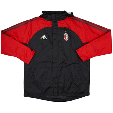 2002-03 AC Milan adidas Veste de pluie à capuche - 7/10 - (M/L)