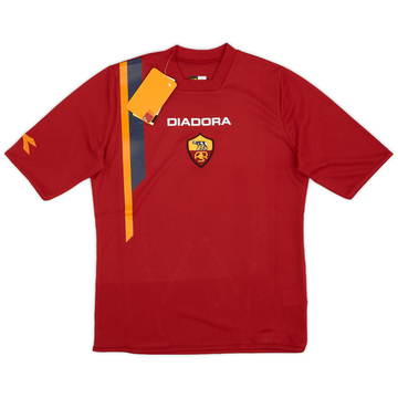 2005-06 Roma Diadora Maillot d'entraînement (S)