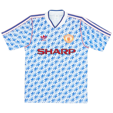 1990-92 Manchester United Maillot Extérieur - 8/10 - (S)