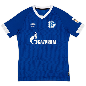 2018-19 Schalke Maillot domicile - 9/10 - (XL.Boys)